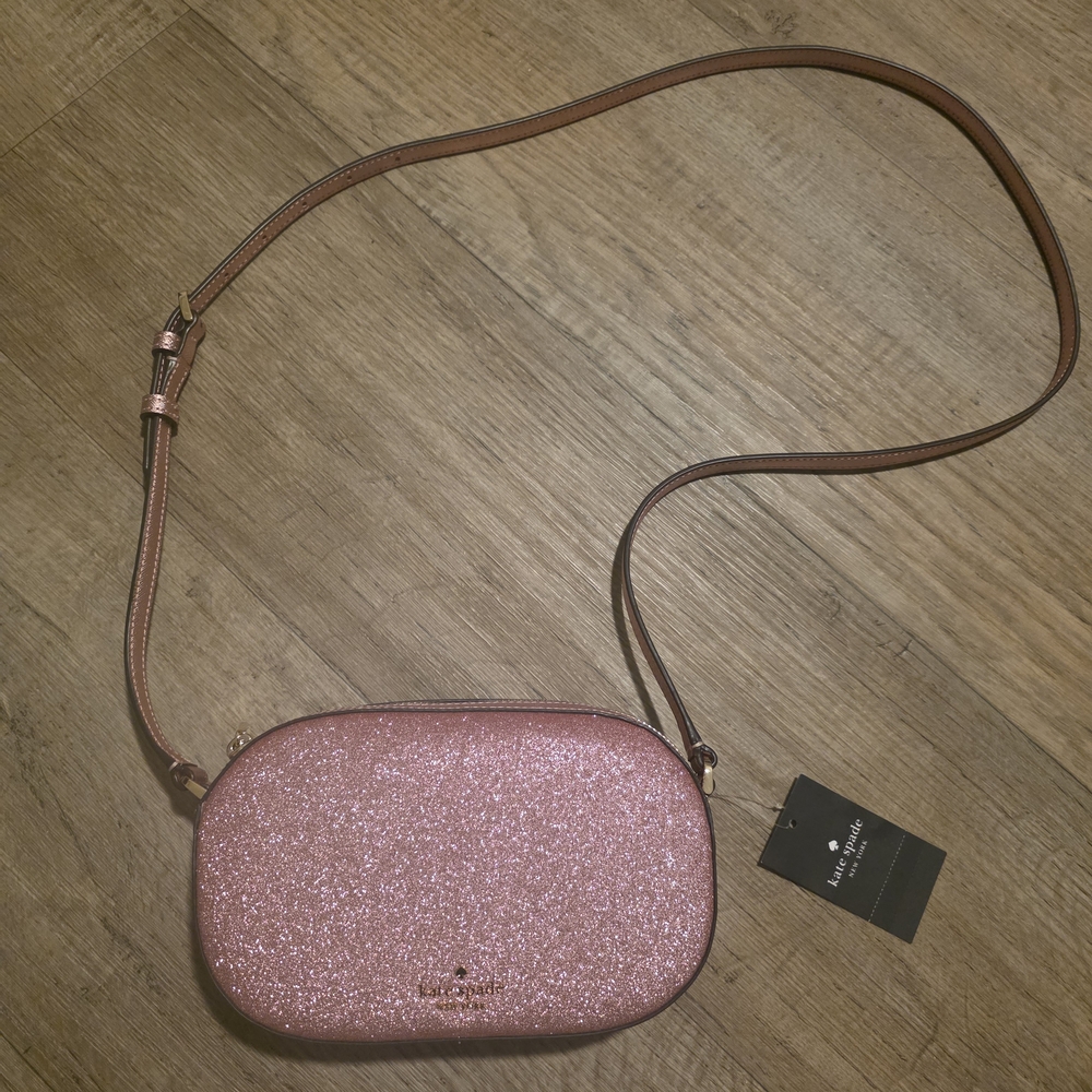 Kate Spade Glimmer Pink Crossbody Bag